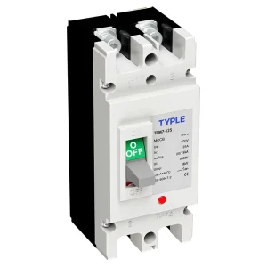 TPM7 125 2P Molded Case Circuit Breaker MCCB 2 Pole 125A 2 Phase Industrial Power Distribution Switch AC Circuit Breaker