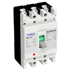 TPM7 125 3P Molded Case Circuit Breaker MCCB 3 Pole 125A 3 Phase Industrial Power Distribution Switch AC 20kA Breaking Capacity