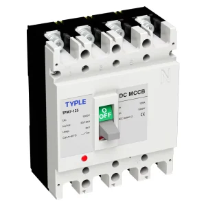 TPM7 125 4P Molded Case Circuit Breaker MCCB 4 Pole 125A 3 Phase 4 Wire Industrial Power Distribution Switch 20kA Breaking