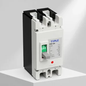 TPM7-250 2P Molded Case Circuit Breaker MCCB 2 Pole 250A 2 Phase Industrial Power Distribution Switch DC500V 20kA