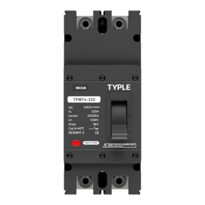 TPM7n High Voltage 1000V DC MCCB 300A 2 Pole Molded Case Circuit Breaker for Solar PV System Battery Storage CE Certified