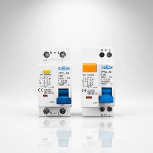 TPNL DPNL 230V Mini Plastic Household Residual Current Circuit Breaker Short Current Leakage Protection RCBO MCB 4kA Breaking