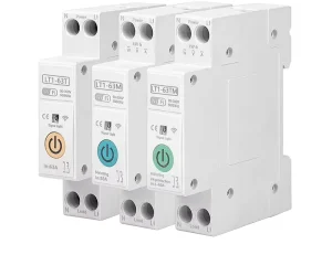 TUYA WiFi Smart switches 1P+N 2P Home Remote Control Metering Monitoring