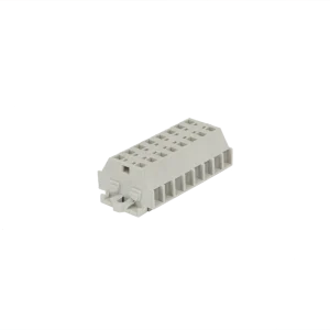 TW2 261-301 261-341 Miniature Terminal Block 2.5mm2 Side Wiring Entry Spring Clamp PA66 500V CE Certified Industrial