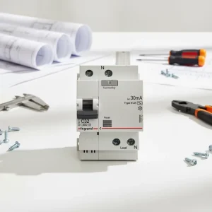 TX3R C32 1P+N 30MA Mini Earth Leakage Circuit Breaker RCBO Made of Plastic Li Protection