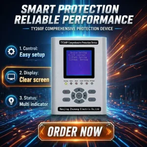 TY260F Power System Protective Relay Comprehensive Microcomputer Device for Switchboard