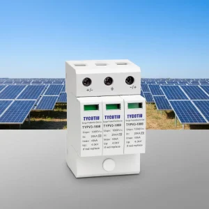 TYPV3-1000 DC surge protector device T2 type 2 surge protection industrial lightning protection surge arrester SPD