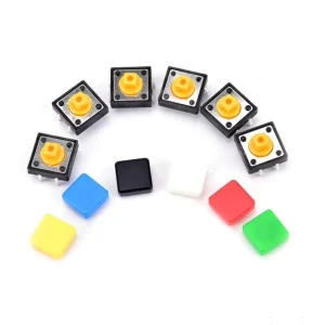 Tactile Push Button Switch Momentary Micro Switch Button Tact Cover
