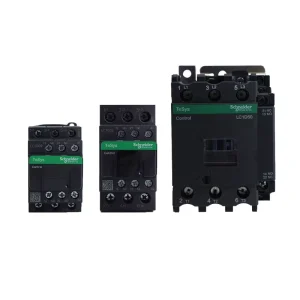 TeSys D Nonreversing AC Contactor LC1D40M7 F7 Q7 40A 30HP 100kA SCCR 3 NO for 3 Phase 220V 230V AC