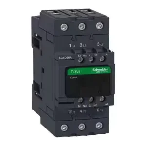 TeSys Deca 3P(3NO) AC-3/AC-3e Contactor Series LC1D50AB7 for AC 50/60Hz Low Voltage Contactors 24V