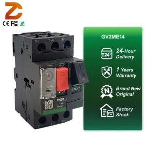 TeSys GV2-ME 6.0-10A Motor Protector GV2ME14 3P Motor Circuit Breaker for Industrial Motor Control