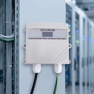 Telecom Infrastructure Water Leak Detection Positioning Transmitter RS485 Modbus RTU OLED Display Relay Output Wall Mounted