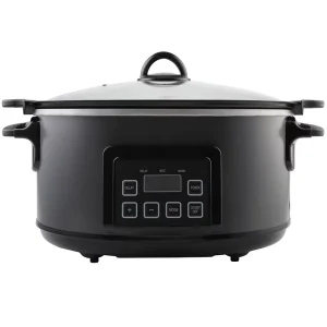 Temperature Commercial Portable Smart Electric Timer Control Slow Cooker Sous Vide Machine Aluminum Tempered Glass Household 220