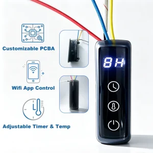 Temperature Controlled Switches Tds Tuya Wifi Smart Room Thermostat Container Temperature Controlled Switches Tds