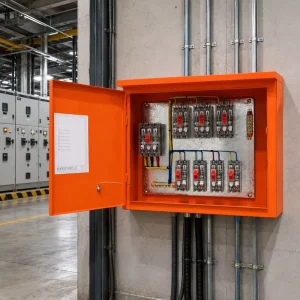 Temporary Power Distribution Box for Industrial Plant and Municipal Engineering Power Distribution Projects