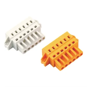 Terminal Block Spring Pluggable Terminal Block 5.0/5.08mm with Fixed Hole