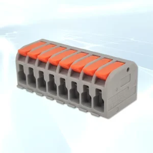 Terminal Blocks Connectors Quick Terminal Block Single Head Light Plate Buckle Connector Painless Handle AP-2604-8P