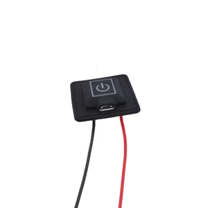 Three Air conditioning Led Push Button Switch