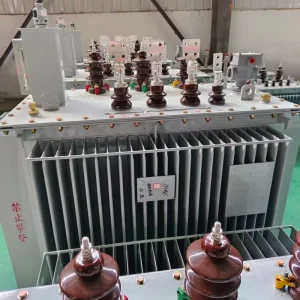 Three Low Noise High Insulation Oil Immersed Distribution Transformer Anti Curing High Efficiency Low Temperature Rise Power