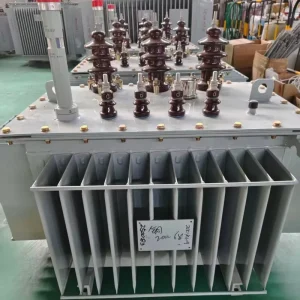Three Low Noise High Insulation Oil Immersed Distribution Transformer Copper Winding 50/60Hz High Efficiency Long Service Life