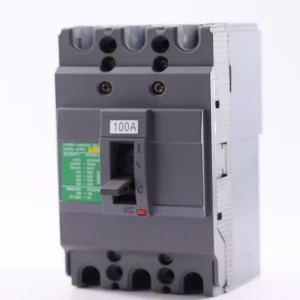 Three Phase 380V TP Easy Pact EZC EZD 63A 100A Moulded Case Circuit Breaker Long Life Copper with Silver Contact MCCB
