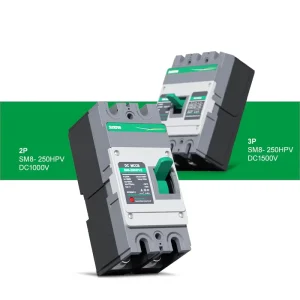 Three Phase 3p 100a-250a 4 Pole 400a-630a Dc Mccb Electrical Circuit Breaker