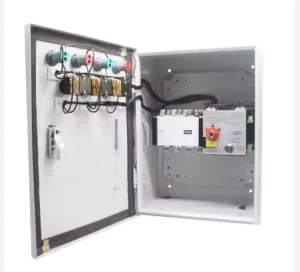Three Phase 4-Pole PC Type Dual Power Automatic Transfer Switch Distribution Box 100A-630A Range 400V 20kA Breaking Capacity CE