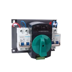 Three Phase 4 Poles CB Type IP11 660V Max Voltage Automatic Transfer Switch 63A Smart Generator ATS for Home Use