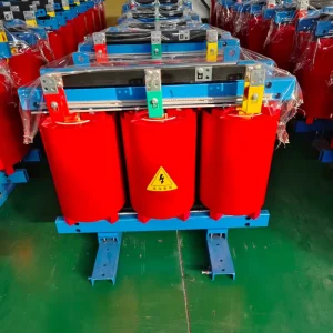 Three Phase Customized Copper Dry Type Power Transformer Resin Insulation 10kV Industrial Dual Winding Coil High Efficiency