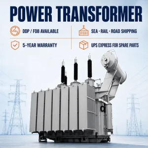 Three Phase Oil Immersed Transformer for Electrical Distribution Network