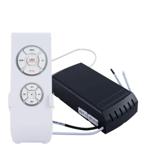 Three-Speed Universal Ceiling Fan Light Remote Control Receiver Speed Adjustment Timer Switch Smart Home Compatible 30m 10A
