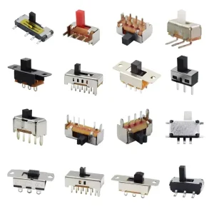 Toggle Switch 12V 2P3T 2 Poles 3 Position 6 Position Mini Slide Switch