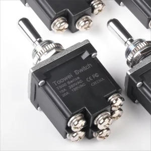 Toggle Switch 15A 20A 6PINS Waterproof Heavy Duty ON ON Nylon Toggle Switches for Electric Joystick