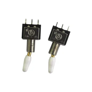 Toggle Switch 3 Pin Terminal Waterproof On On 2 Position 12Mm Black Color Toggle Switch
