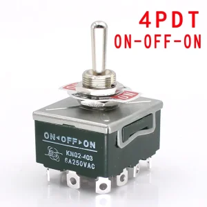 Toggle Switch 4PST 4PDT 6A 250VAC 8Pin 12Pin On off/on on/on off on 3 Positions 12Pin Momentary Switch DPDT Bakelite Instruments