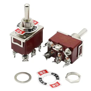 Toggle Switch 6pin ON OFF ON KL C203 Electronic Products Accessories Button Rocker Switch