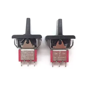 Toggle Switch AC 250V 3A 125V 5A SPDT 3Pin 3 Positions ON OFF ON Toggle Switch T80 R