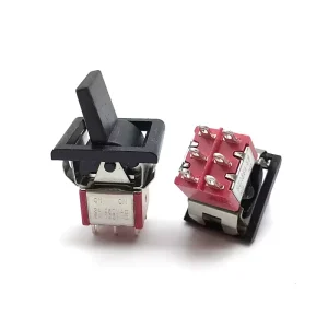 Toggle Switch AC 250V 3A 125V 5A SPDT 6Pin 2 Positions ON ON Toggle Switch T80 R