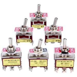 Toggle Switch E TEN1021 Rocker Switch Toggle Switch 2 Feet 2 Gears