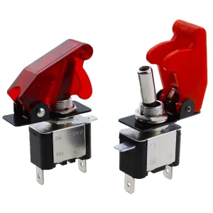 Toggle Switch Rocker Switch Automotive Switch with LED Cover with 2 Pins