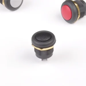 Toowei 16mm Welding Terminal Round Momentary IP67 Push Button Switch for Smart Network Equipment