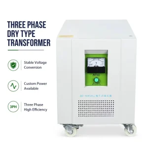 Top Rated Reliable 10KVA Three Phase Triple Winding All Copper Power Transformer for Industrial Power Distribution