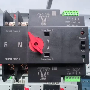 Top Selling Dual Power DC Transfer Switch (ATS) New Type Automatic Transfer Switch 4.5ka Breaking Capacity Guaranteed Quality