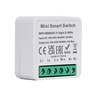 Touchmi Smart Life WiFi App Remote Voice Control Smart Switch Mini Light Tuya Smart DIY Switch