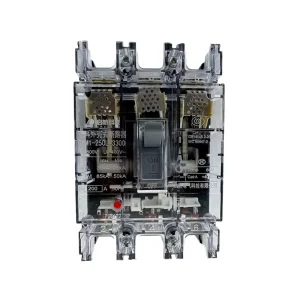 Transparent Plastic Encased Thermal Magnetic Circuit Breakers QHM1 250L 200A 250A 35kA 25kA Breaking Capacity 400V Rated
