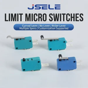 Travel Limit Micro Switch with Two Normally Closed and Normally Open Legs 20A Electrical Micro Switch