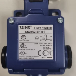 Travel Limit Switch SN2162 SP B1 SN2162 SL3 B1 SN2162 SN6204