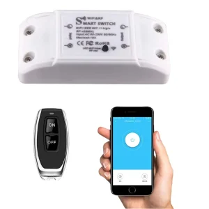 Tuya 10A Smart Life App Wireless Remote Control Switch DIY Wifi Smart Light Module Alexa Google Home Zigbee Network Max 110V 16A