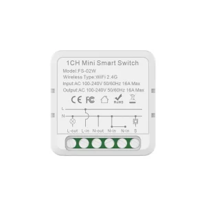 Tuya 16a Mini Wifi Switch Diy 1 way Remote Control Timer Relay Automation for Smart Life Work with Alexa google Home