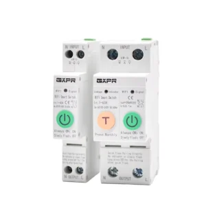 Tuya 63M 1P2P 63A Smart Modular Wifi Circuit Breaker Remote Control Switch Alexa Google Home Integration Mobile Apps Access
